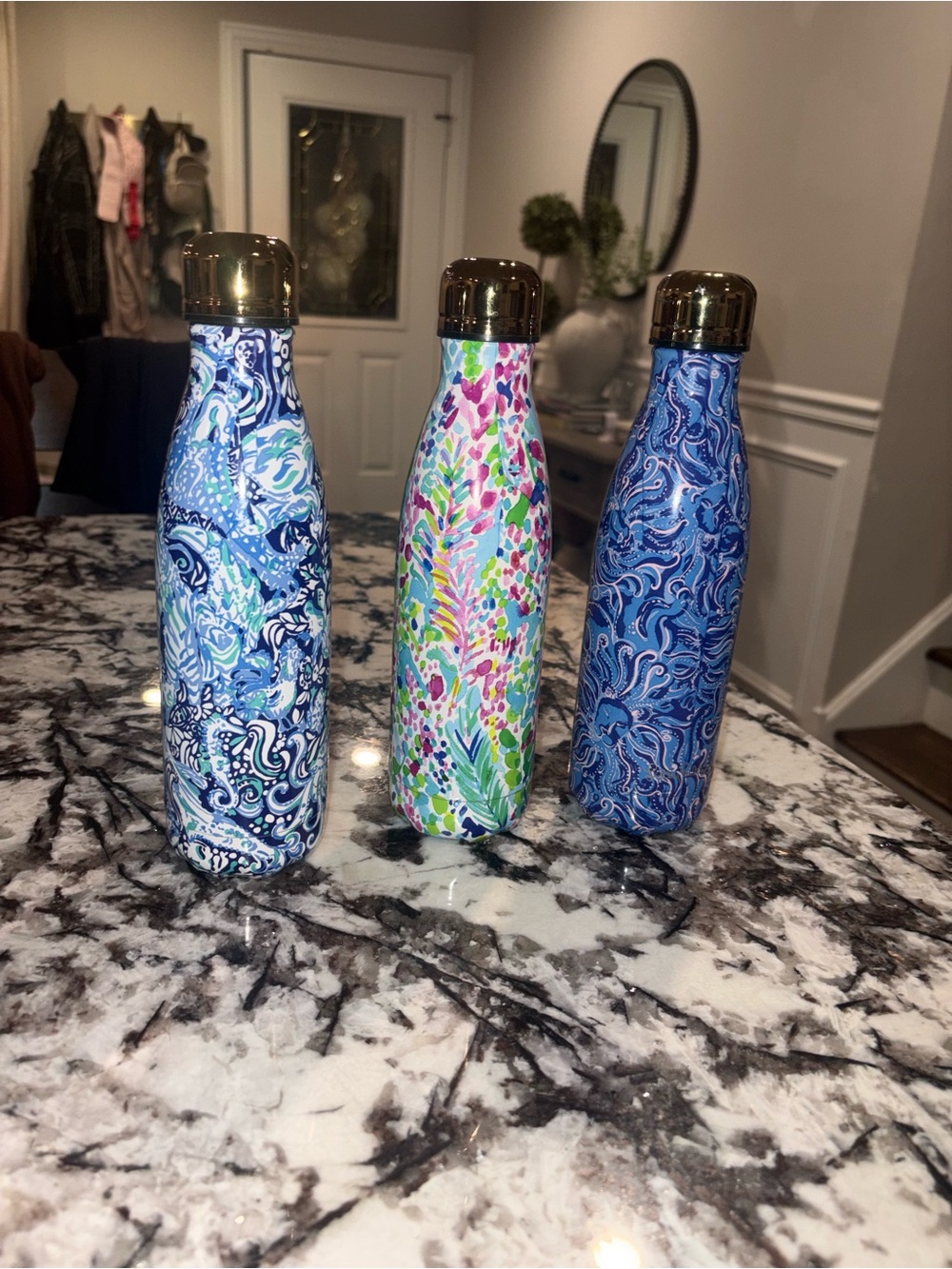 Lilly Pulitzer Swell Water Bottles Set of (3)